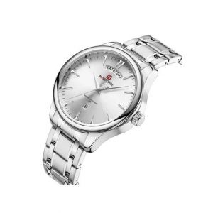 Naviforce Day And Date Watch For Men Silver (NF-9213-5)