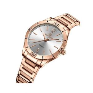 Naviforce Effortlessly Galmorous Watch For Women Rose Gold (NF-5029-7)