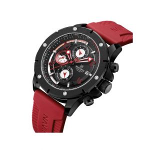 Naviforce Chronograph Exclusive Edition Watch For Men Maroon (NF-8034-5)