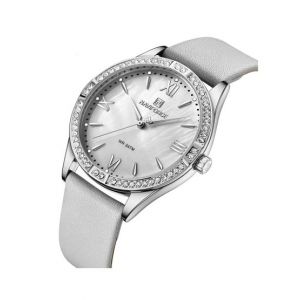 Naviforce Mother Of Pearl Watch For Women Grey (NF-5038-5)