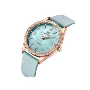 Naviforce Mother Of Pearl Watch For Women Green (NF-5038-6)