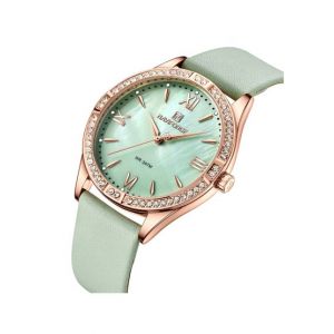 Naviforce Mother Of Pearl Watch For Women Sea Green (NF-5038-2)