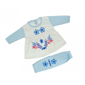 Komfy Baby Printed Dress For Girls (NBG084)
