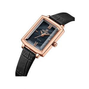 Naviforce Square Edition Watch For Women - Black (NF-5039-3)