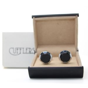Cufflers Novelty Cufflinks Black with Free Gift Box CU-2003