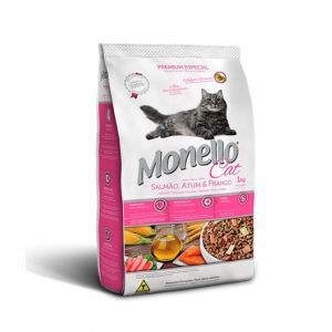 Monello Salmon Tuna & Chicken Cat Food 1KG
