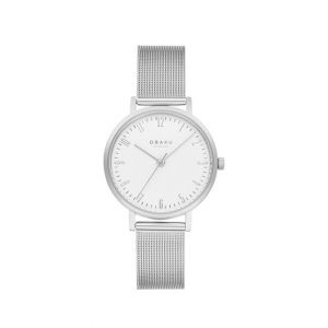 Obaku Brink Lille Steel Women's Watch Silver (V248LXCIMC)