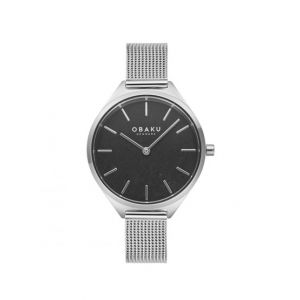 Obaku Kaffe Women's Watch Silver (V257LHCNMC)
