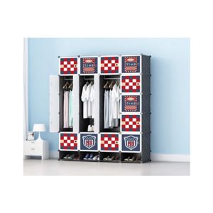 Oddity DIY 20 Cubes Storage Cabinet Black/White