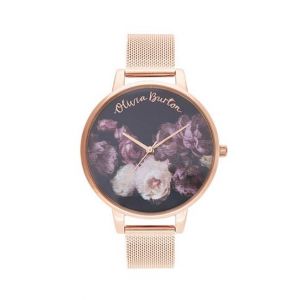 Olivia Burton Fine Art Women's Watch Rose Gold (OB16WG22)