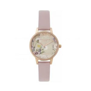 Olivia Burton Midi Vegan Women's Watch Pink (OB16SG04)