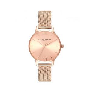 Olivia Burton Sunray Women's Watch Rose Gold (OB16MD84)