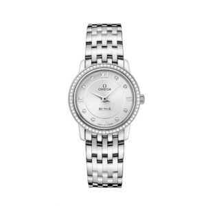 Omega De Ville Women's Watch Silver (424.15.27.60.52.001)