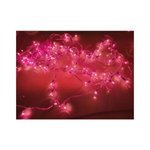 One Stop Mall 21 Ft Fairy Light For Birthday Party-Pink