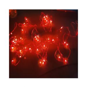 One Stop Mall 21 Ft Fairy Light For Birthday Party-Red