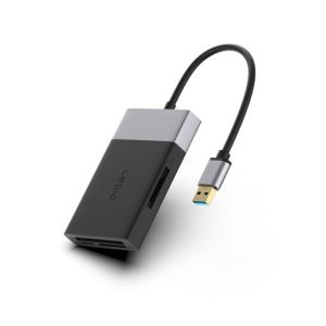 Onten 6 in 1 USB 3.0 Dual Port Card Reader (OTN-5215B)