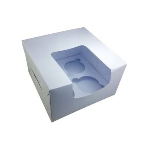 Packaging One 4 Cupcakes Box Inner Cavity (Pack Of 5)