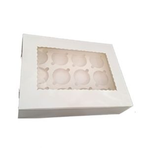 Packzypk Mini Cupcake Box For 12 Cake
