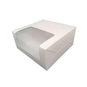 Packzypk Cake Box For 8x8x4 White (Pack of 20)