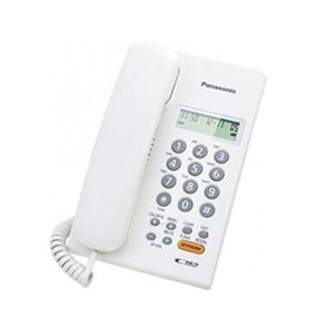Panasonic Corded Landline Telephone White (KX-TSC62SXW)