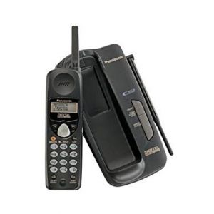 Panasonic Digital Cordless Phone Black (KX-TC1703)