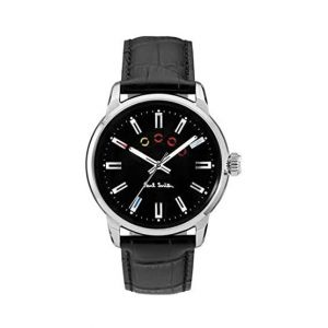 Paul Smith Leather Men's Watch Black (P10021)