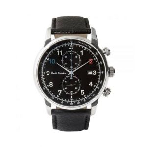 Paul Smith Leather Men's Watch Black (P10140)