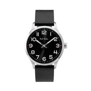 Paul Smith Tempo Leather Men's Watch Black (P10061)