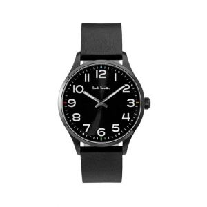 Paul Smith Tempo Leather Men's Watch Black (P10062)