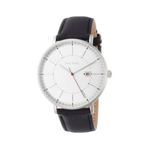 Paul Smith Track Leather Men's Watch Black (P10084)