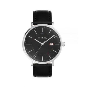 Paul Smith Track Leather Men's Watch Brown (P10085)