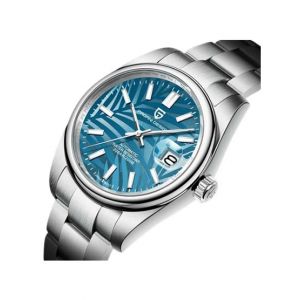 Benyar Pagani Design Automatic Watch For Men Silver (PD-1715-1)