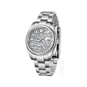 Benyar Pagani Design Automatic Watch For Men Silver (PD-1715-2)