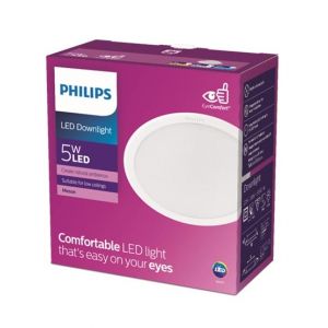 Philips Meson 080 5W 30K Recessed Led White (59442)