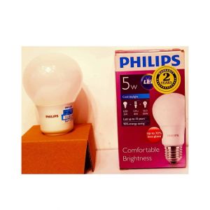 Philips LED BULB 5-50W E 27 6500K