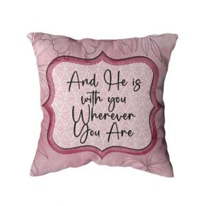 ZamZam Pink Pearl Cushion Cover 