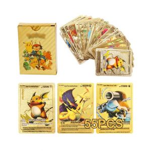 Planet X 55pcs Pokemon Gold Foil Cards (PX-11528)