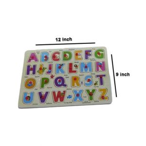 Planet X A TO Z Learning Animal Wooden Alphabets Puzzle For Kids (PX-11245)