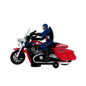 Planet X Captain America Flashy Bike For Kids (PX-9093)