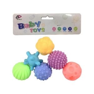 Planet X Corona Bath Balls Baby Toys Pack Of 6 (PX-11462)