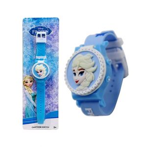 Planet X Frozen Princess Elsa Wrist Watch For Girls - Blue (PX-11504)