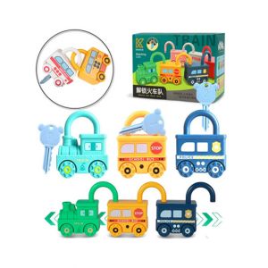 Planet X Learning Key Lock Numbers Matching Train (PX-11786)