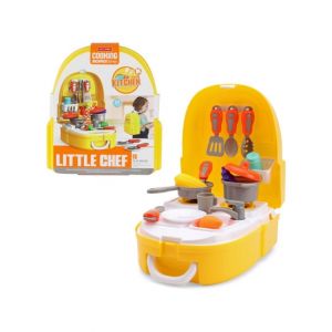 Planet X Little Chef Cooking Backpack for Kids – 25 Pcs Set (PX-11468)