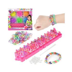 Planet X Loom Rubber Bands Bracelet Kit With Accessories (PX-11594)