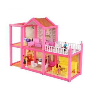 Planet X Lovely Doll House Pink 113 Pcs (PX-10367)