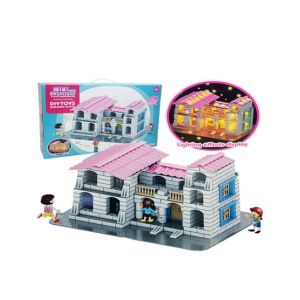 Planet X Mini Villa Architect With Lighting Doll House (PX-11659)