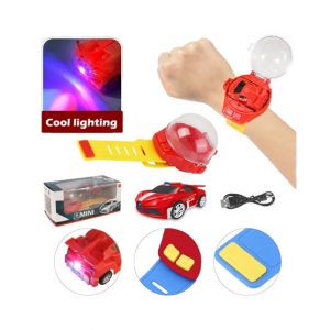 Planet X Mini Watch RC Police Car Red (PX-11675)