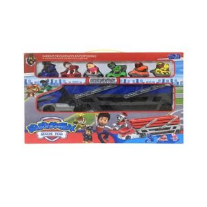 Planet X Paw Patrol Truck Vehicle Slide Construction Set With 6 Action Figures (PX-10918)