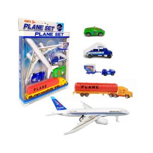 Planet X Plane Set With Airport System Toys (PX-11696)