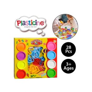 Planet X Plasticine Magical Alphabets Play Dough - 28Pcs (PX-11540)